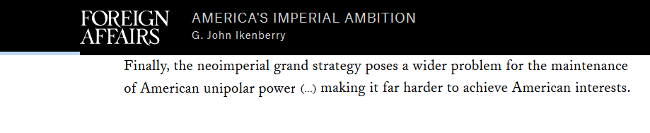 Grande stratégie impériale