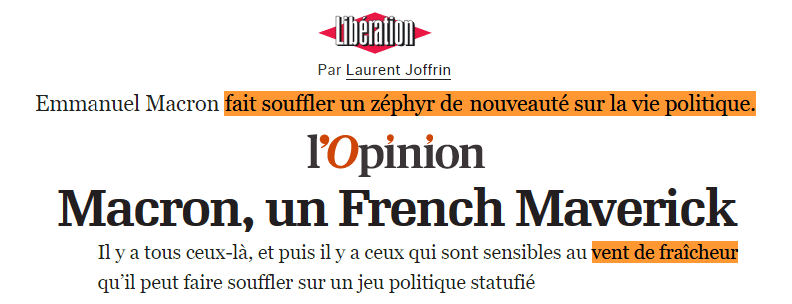 Macron - changement II