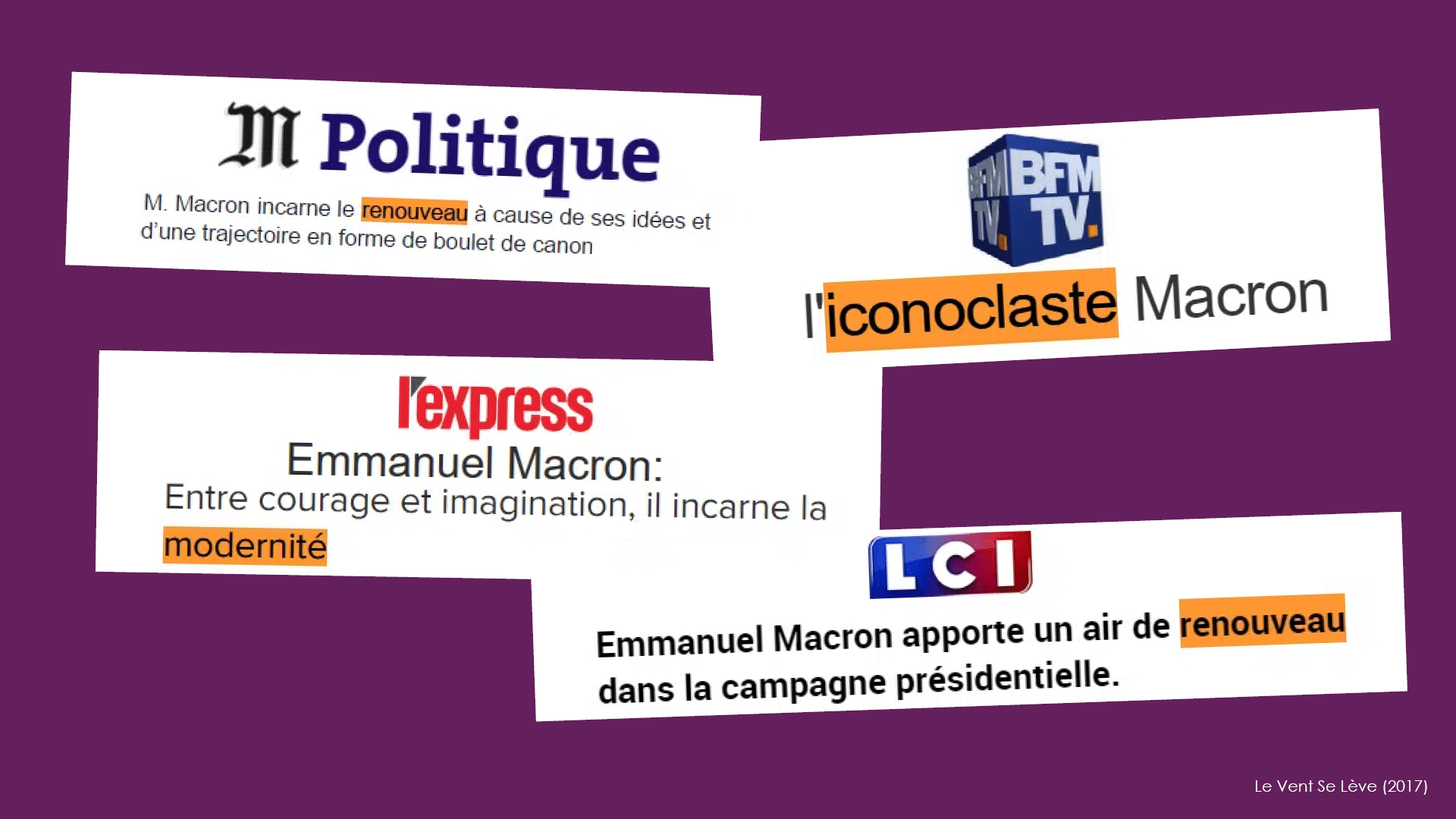 Macron Média Le Vent Se Lève LVSL 2017