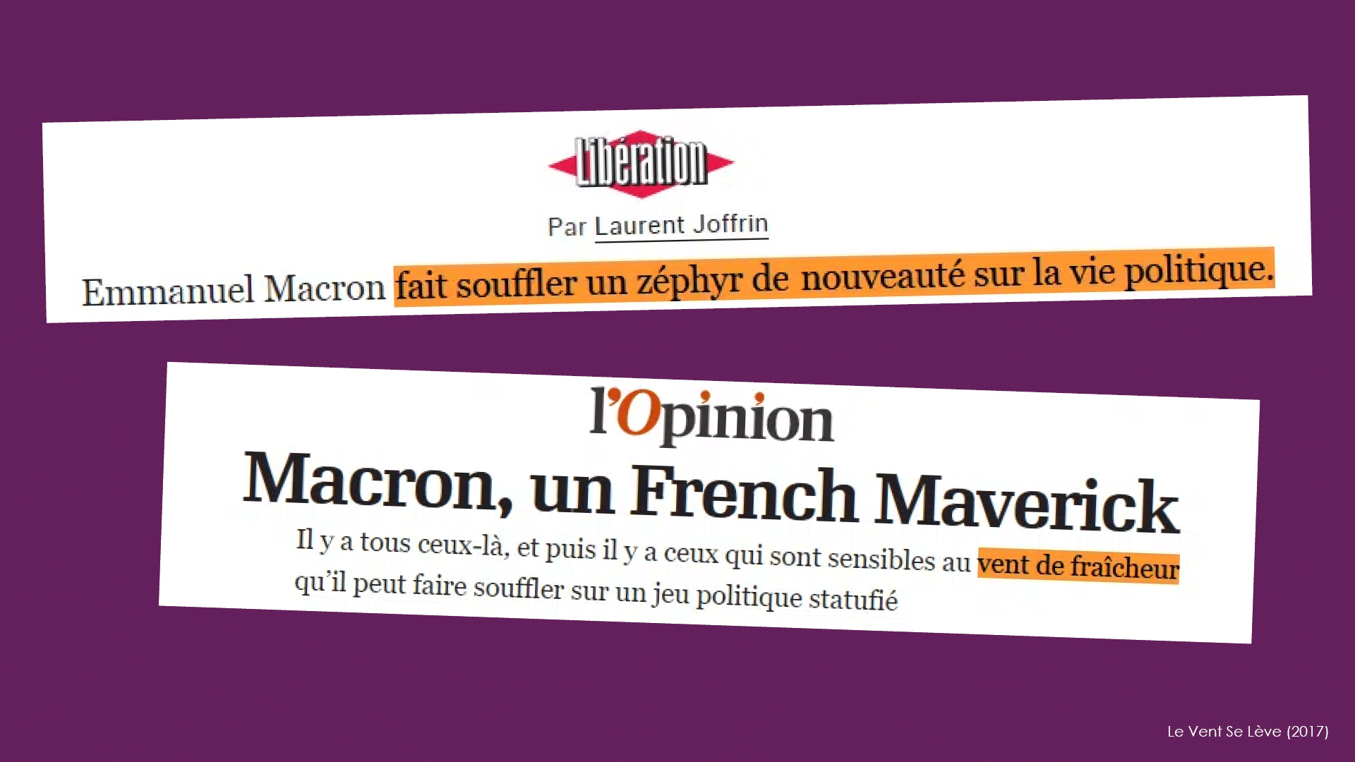 Macron Média Le Vent Se Lève LVSL 2017