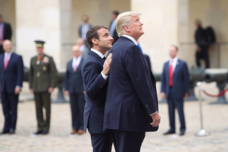 https://commons.wikimedia.org/wiki/File:Donald_Trump_and_Emmanuel_Macron_II_France_July_2017.jpg