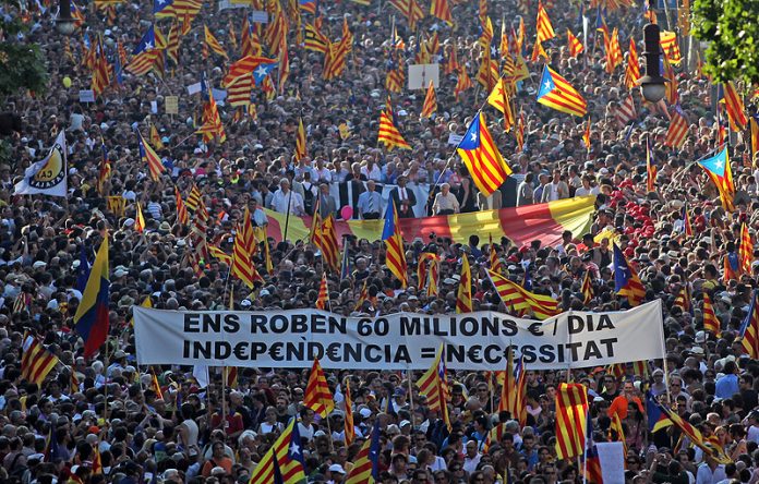 Manifestation Catalogne