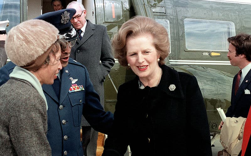 https://commons.wikimedia.org/wiki/File:Margaret_Thatcher_near_helicopter.jpg