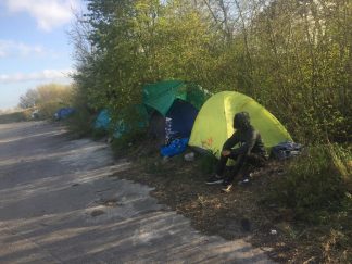 Campement à Calais