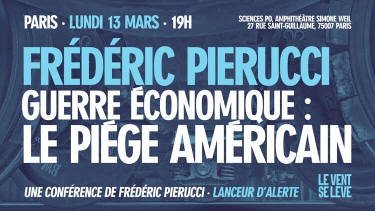 Conférence de Frédéric Pierucci - Guerre économique : le piège américain