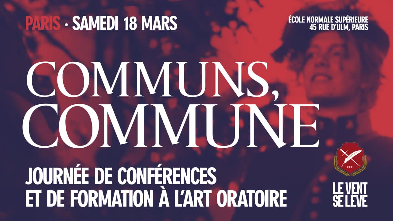 Communs, Commune | Journée de conférences et de formation à l'art oratoire