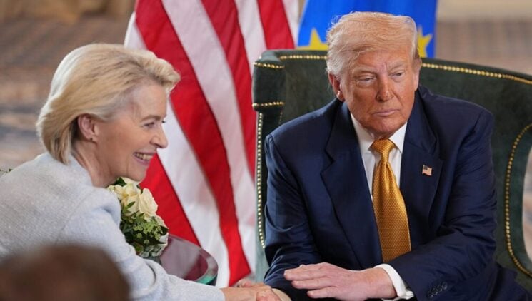 Trump von der Leyen - Souveraineté européenne - Le Vent Se Lève